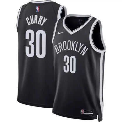 SETH CURRY BROOKLYN NETS ICON JERSEY - Prime Reps