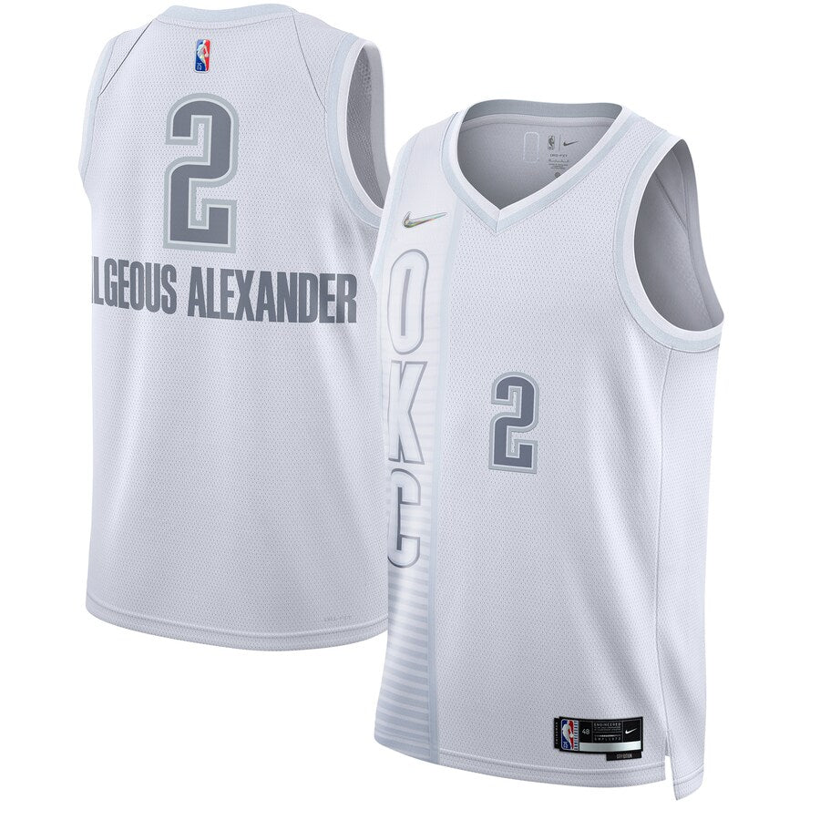SHAI GILGEOUS-ALEXANDER OKLAHOMA CITY THUNDER 2021-22 CITY EDITION JERSEY - Prime Reps