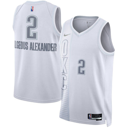SHAI GILGEOUS-ALEXANDER OKLAHOMA CITY THUNDER 2021-22 CITY EDITION JERSEY - Prime Reps