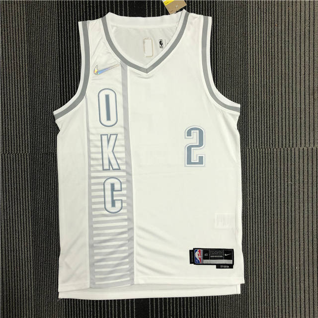 SHAI GILGEOUS-ALEXANDER OKLAHOMA CITY THUNDER 2021-22 CITY EDITION JERSEY - Prime Reps