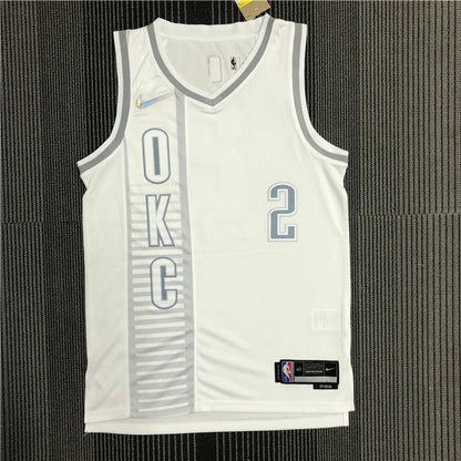 SHAI GILGEOUS-ALEXANDER OKLAHOMA CITY THUNDER 2021-22 CITY EDITION JERSEY - Prime Reps