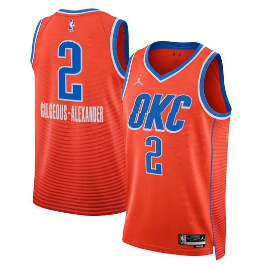 SHAI GILGEOUS-ALEXANDER OKLAHOMA CITY THUNDER 2022-23 STATEMENT JERSEY - Prime Reps