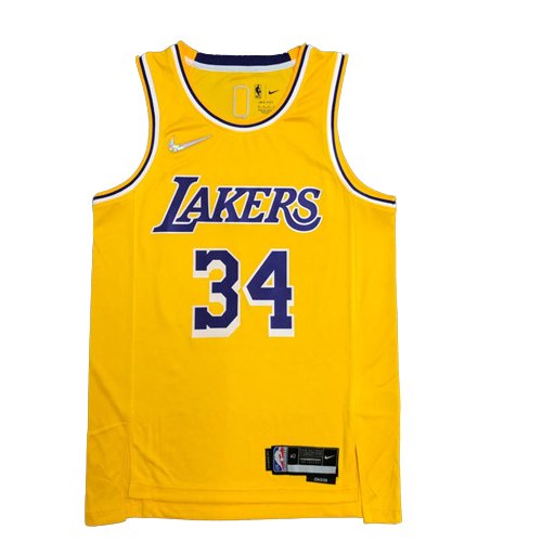 SHAQUILLE O'NEAL LOS ANGELES LAKERS ICON JERSEY - Prime Reps