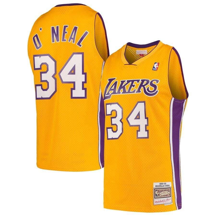 Lakers historic jerseys