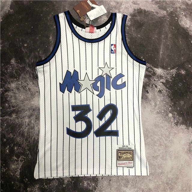 SHAQUILLE O'NEAL ORLANDO MAGIC THROWBACK JERSEY (HEAT APPLIED) - Prime Reps
