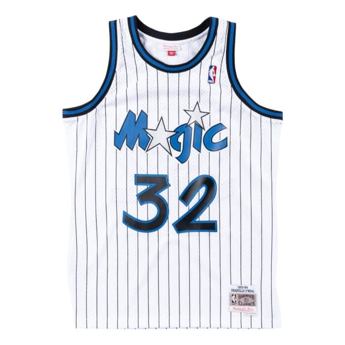SHAQUILLE O'NEAL ORLANDO MAGIC THROWBACK JERSEY (HEAT APPLIED) - Prime Reps