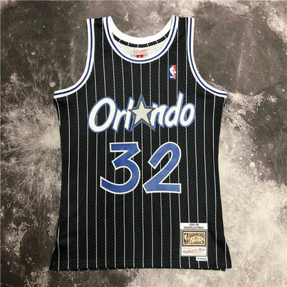 SHAQUILLE O'NEAL ORLANDO MAGIC THROWBACK JERSEY (HEAT APPLIED) - Prime Reps