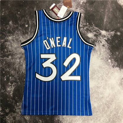 SHAQUILLE O'NEAL ORLANDO MAGIC THROWBACK JERSEY (HEAT APPLIED) - Prime Reps