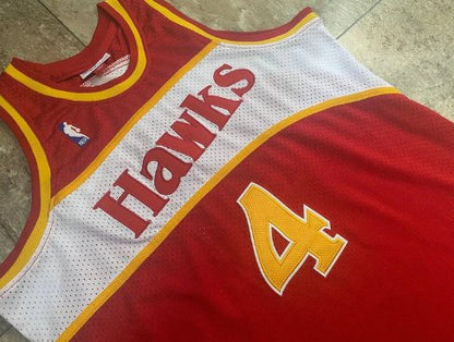SPUD WEBB ATLANTA HAWKS THROWBACK JERSEY - Prime Reps