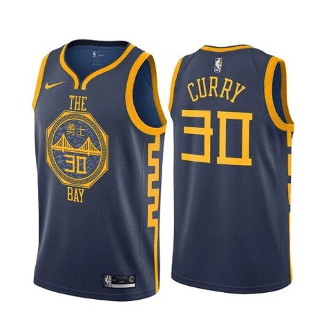 STEPHEN CURRY CHINESE GOLDEN STATE WARRIORS CITY EDITION JERSEY - Prime Reps