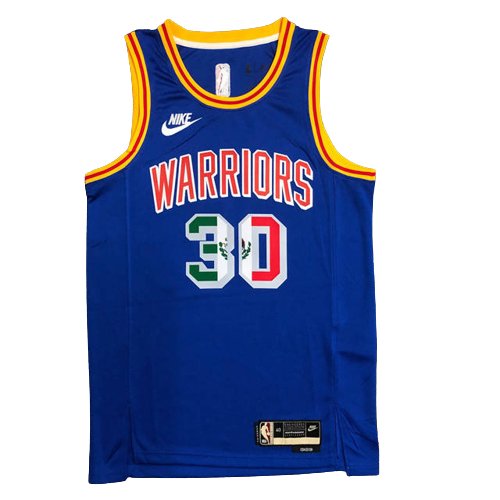 STEPHEN CURRY GOLDEN STATE WARRIORS 75TH ANNIVERSARY "MEXICO" JERSEY - Prime Reps