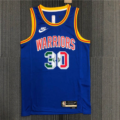 STEPHEN CURRY GOLDEN STATE WARRIORS 75TH ANNIVERSARY "MEXICO" JERSEY - Prime Reps