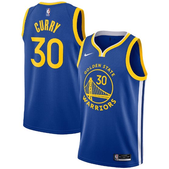 STEPHEN CURRY GOLDEN STATE WARRIORS ICON JERSEY - Prime Reps