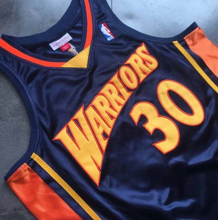 STEPHEN CURRY GOLDEN STATE WARRIORS THROWBACK JERSEY - Prime Reps