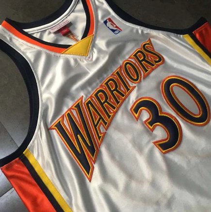 STEPHEN CURRY GOLDEN STATE WARRIORS THROWBACK JERSEY - Prime Reps