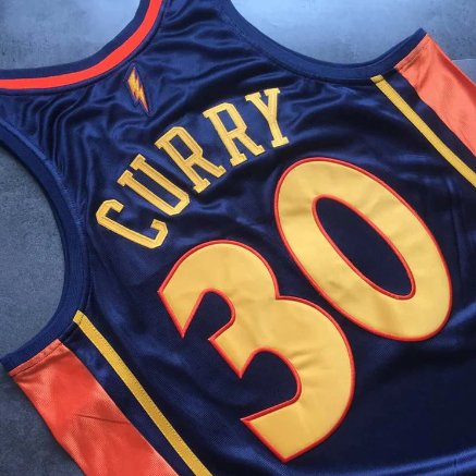 STEPHEN CURRY GOLDEN STATE WARRIORS THROWBACK JERSEY - Prime Reps