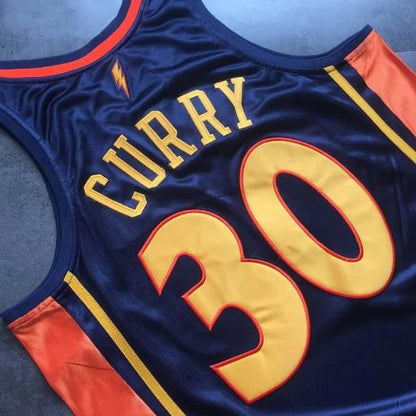 STEPHEN CURRY GOLDEN STATE WARRIORS THROWBACK JERSEY - Prime Reps