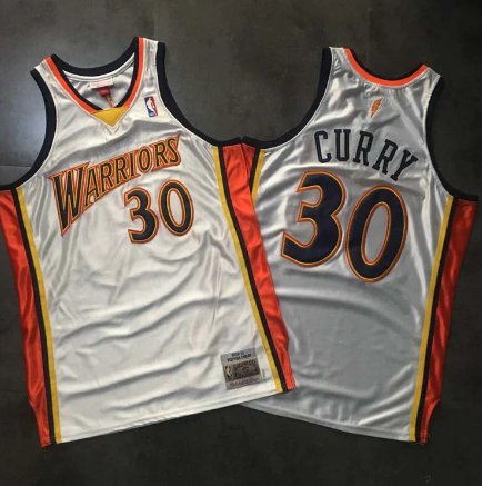 STEPHEN CURRY GOLDEN STATE WARRIORS THROWBACK JERSEY - Prime Reps