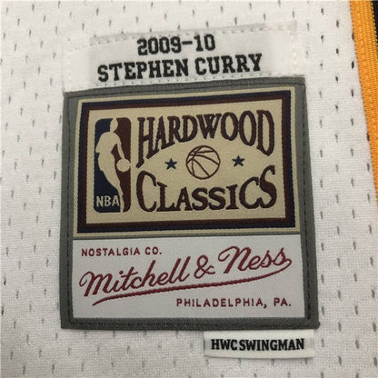STEPHEN CURRY GOLDEN STATE WARRIORS THROWBACK JERSEY (HEAT APPLIED) - Prime Reps