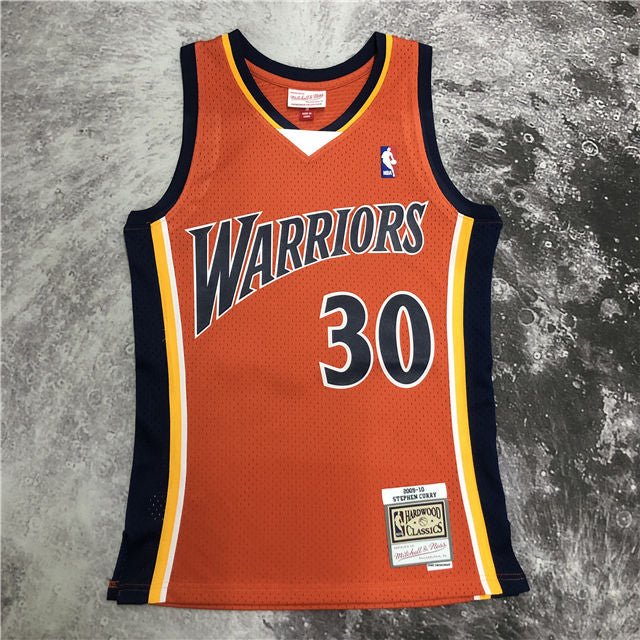 STEPHEN CURRY GOLDEN STATE WARRIORS THROWBACK JERSEY (HEAT APPLIED) - Prime Reps