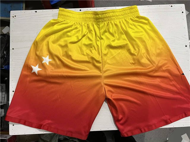 Utah jazz 2024 shorts orange