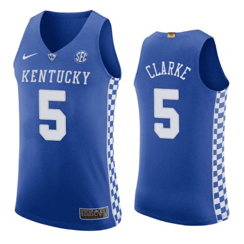 TERRENCE CLARKE KENTUCKY WILDCATS COLLEGE JERSEY - Prime Reps