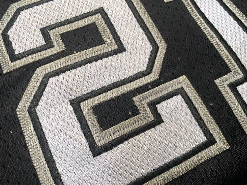 TIM DUNCAN COMMEMORATIVE THROWBACK SAN ANTONIO SPURS JERSEY - Prime Reps