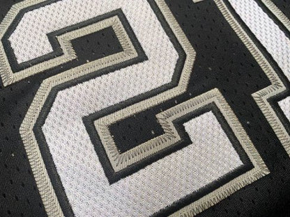 TIM DUNCAN COMMEMORATIVE THROWBACK SAN ANTONIO SPURS JERSEY - Prime Reps