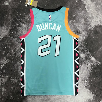 TIM DUNCAN SAN ANTONIO SPURS 2022-23 CITY EDITION JERSEY - Prime Reps