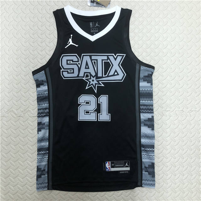 TIM DUNCAN SAN ANTONIO SPURS 2022-23 STATEMENT JERSEY - Prime Reps