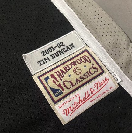 TIM DUNCAN SAN ANTONIO SPURS THROWBACK JERSEY - Prime Reps