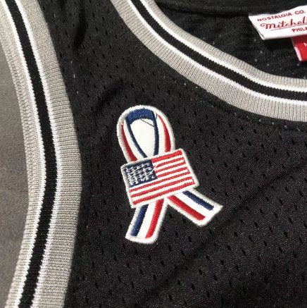TIM DUNCAN SAN ANTONIO SPURS THROWBACK JERSEY - Prime Reps