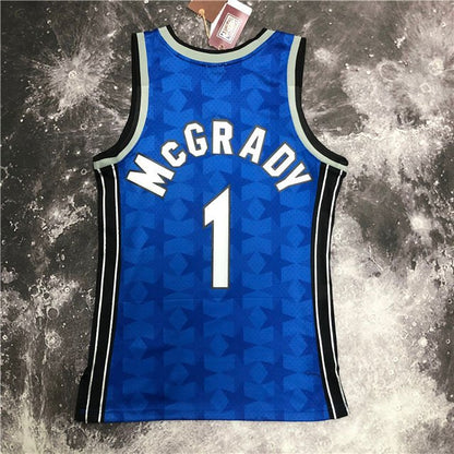 TRACY MCGRADY ORLANDO MAGIC THROWBACK JERSEY (HEAT APPLIED) - Prime Reps
