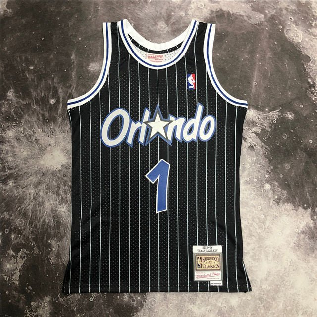 TRACY MCGRADY ORLANDO MAGIC THROWBACK JERSEY (HEAT APPLIED) - Prime Reps