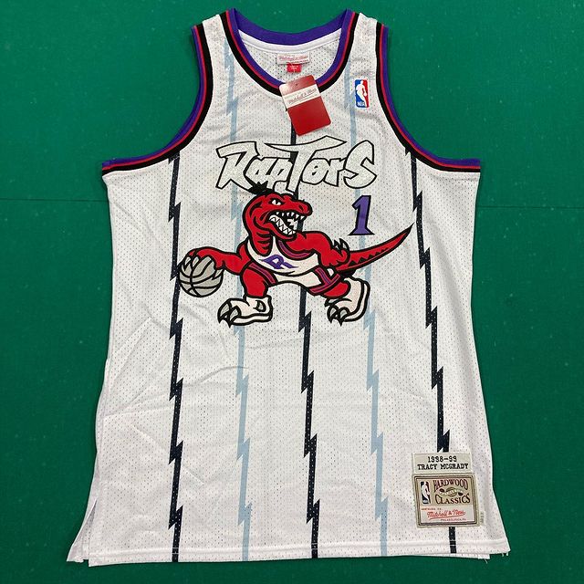 Tracy McGrady 1 Toronto Raptors Mitchell & Ness Behind the Back Player Tank  Top