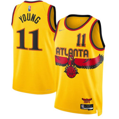 TRAE YOUNG ATLANTA HAWKS 2021-22 CITY EDITION JERSEY - Prime Reps