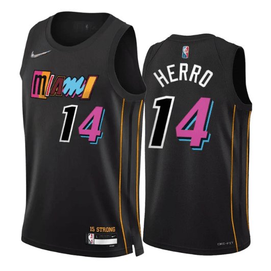 TYLER HERRO MIAMI HEAT 2021-22 CITY EDITION JERSEY - Prime Reps