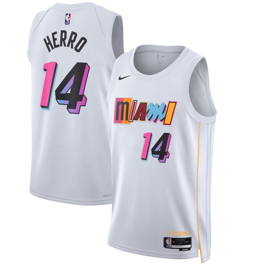 TYLER HERRO MIAMI HEAT 2022-23 CITY EDITION JERSEY - Prime Reps