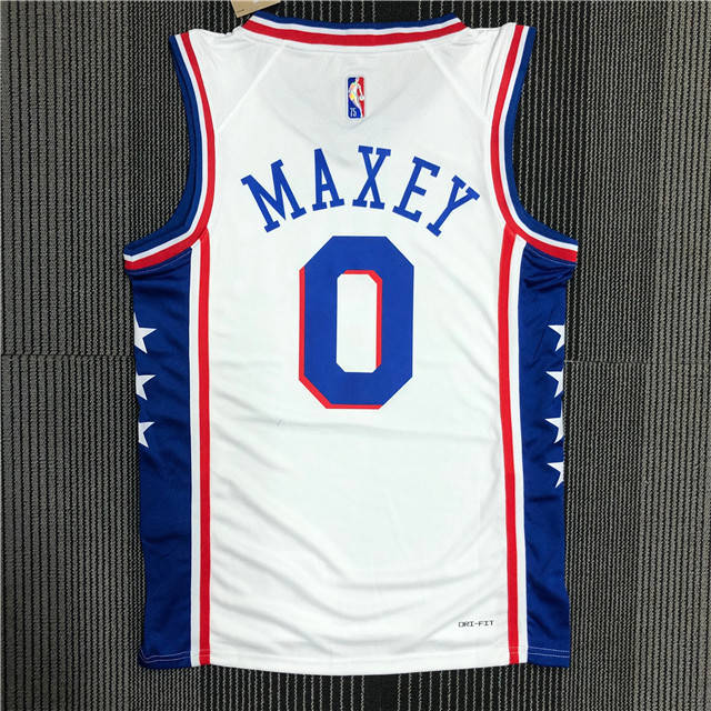 TYRESE MAXEY PHILADELPHIA 76ERS ASSOCIATION JERSEY - Prime Reps