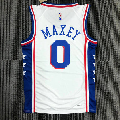 TYRESE MAXEY PHILADELPHIA 76ERS ASSOCIATION JERSEY - Prime Reps
