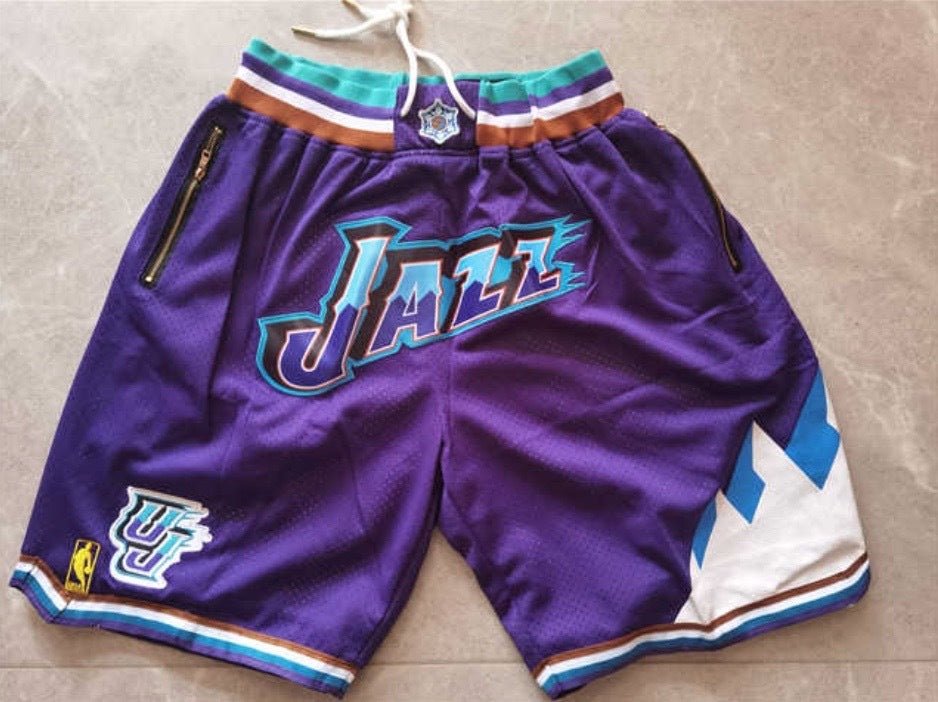 Utah jazz sales basketball shorts