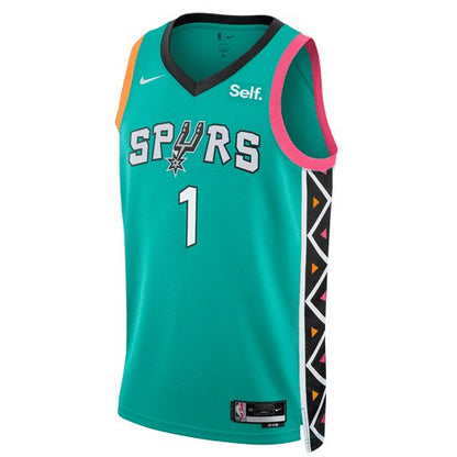 VICTOR WEMBANYAMA SAN ANTONIO SPURS 2022-23 CITY EDITION JERSEY - Prime Reps
