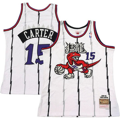 VINCE CARTER TORONTO RAPTORS CHINESE NEW YEAR THROWBACK JERSEY - Prime Reps
