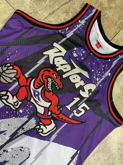 VINCE CARTER TORONTO RAPTORS HYPER HOOPS THROWBACK JERSEY - Prime Reps