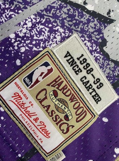 Toronto Raptors Mitchell & Ness Hardwood Classics 1998 Hyper Hoops Swingman  Shorts - Purple