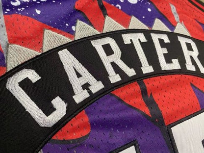 VINCE CARTER TORONTO RAPTORS HYPER HOOPS THROWBACK JERSEY - Prime Reps