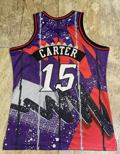 VINCE CARTER TORONTO RAPTORS HYPER HOOPS THROWBACK JERSEY - Prime Reps