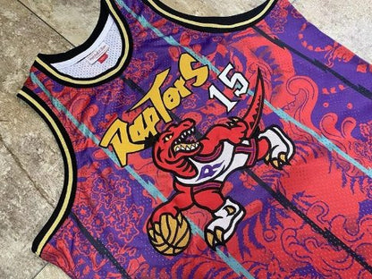 VINCE CARTER TORONTO RAPTORS LUNAR NEW YEAR THROWBACK JERSEY - Prime Reps