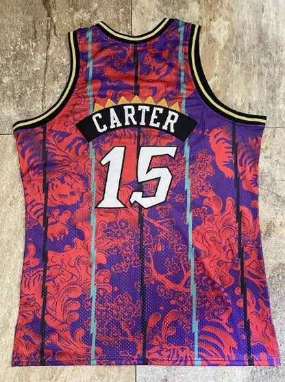 VINCE CARTER TORONTO RAPTORS LUNAR NEW YEAR THROWBACK JERSEY - Prime Reps