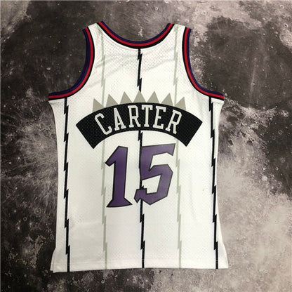 VINCE CARTER TORONTO RAPTORS THROWBACK JERSEY (HEAT APPLIED) - Prime Reps